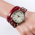 Leisure Ordinary glass mirror alloy watch Dark brown NHSY0705picture13